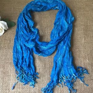 Royal Blue Scarf